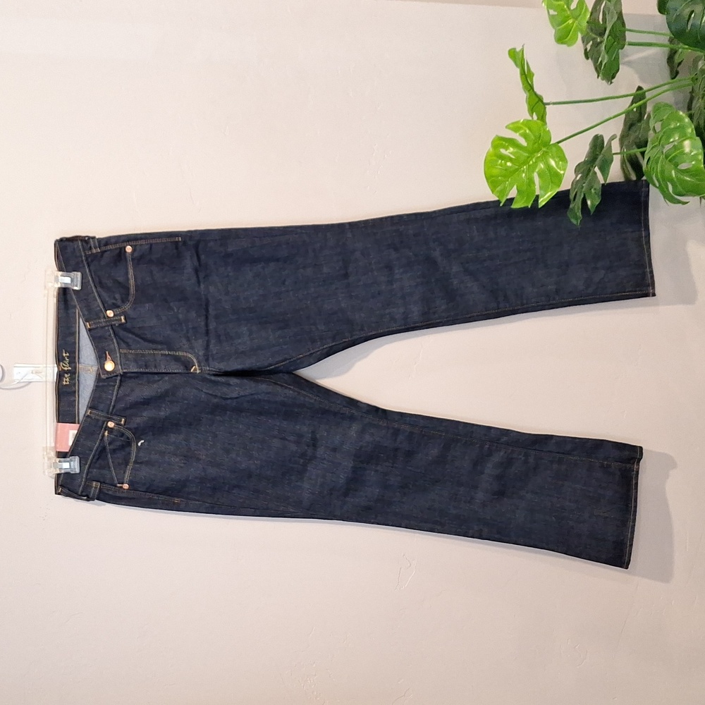 Old Navy Mid-Rise Boot-Cut Stretch Size 12 Regular Blue Jeans "The Flirt" NWT